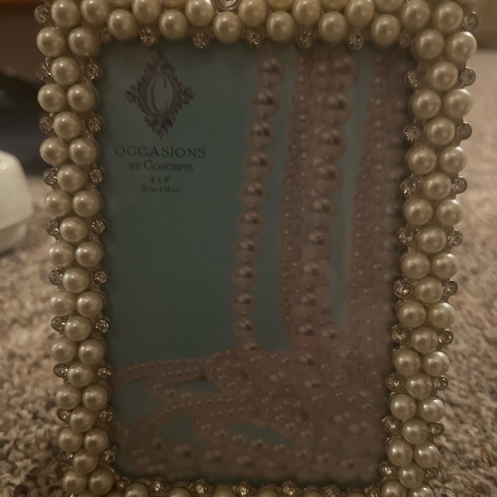Occasions by Concepts Pearl Beaded Frame